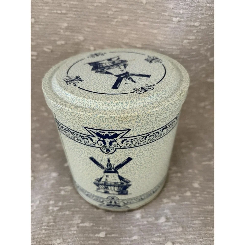 Valleybrook‎ Farms Dainty Dutch Assortment Windmill Cookie Can Tin EMPTY
